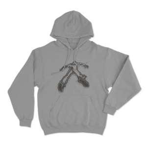 Fly Unisex Hoodie Grey