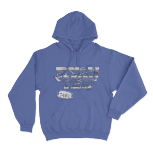 Ryan Ted Unisex Hoodie Blue