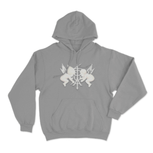 Tedua Angels Unisex Hoodie Grey