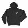 Tedua T Logo Unisex Hoodie Black