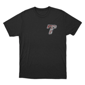 Tedua T Logo Unisex T Shirt Black