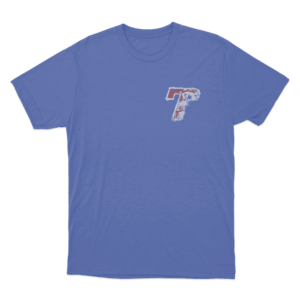 Tedua T Logo Unisex T Shirt Blue